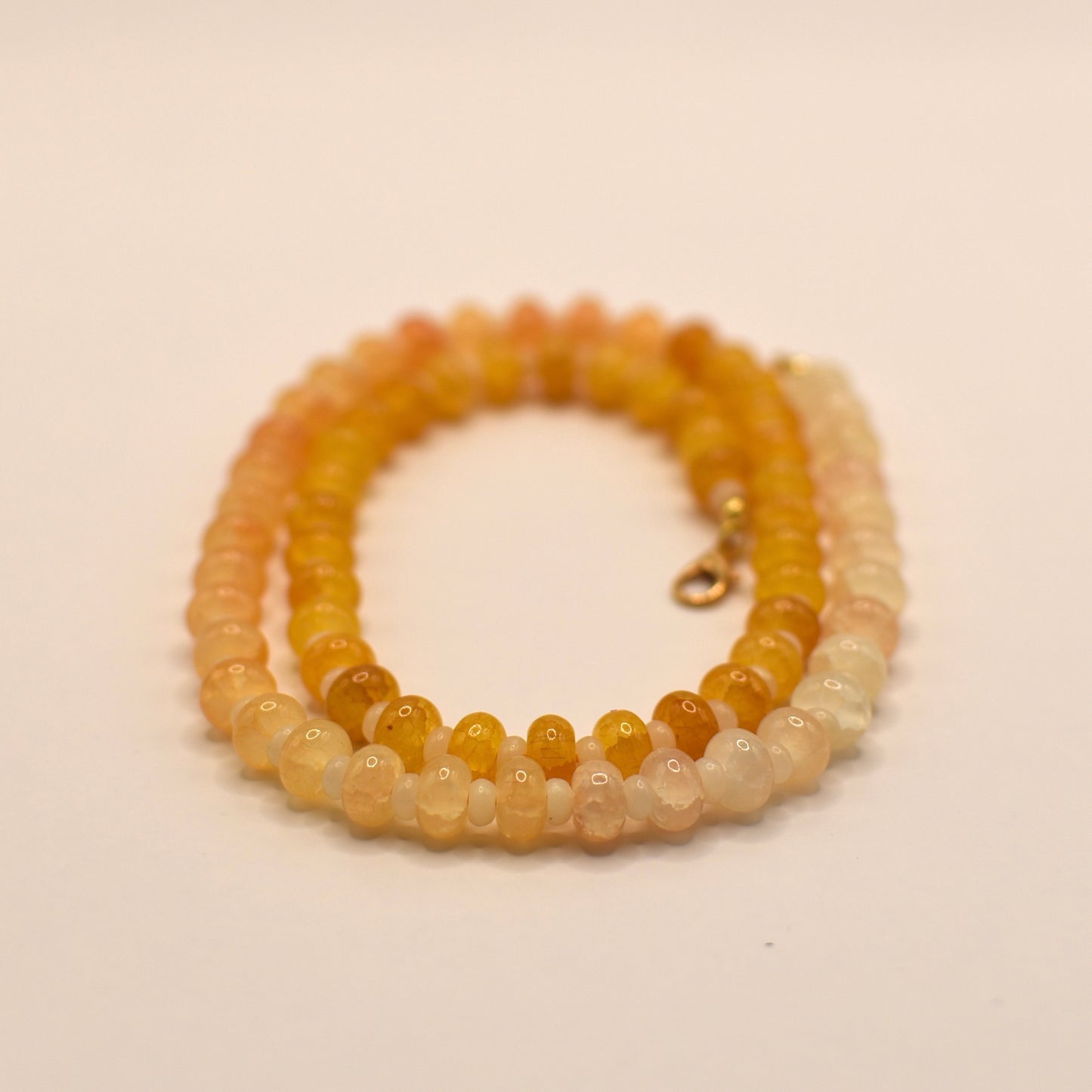 21" Apricot Honey Necklace