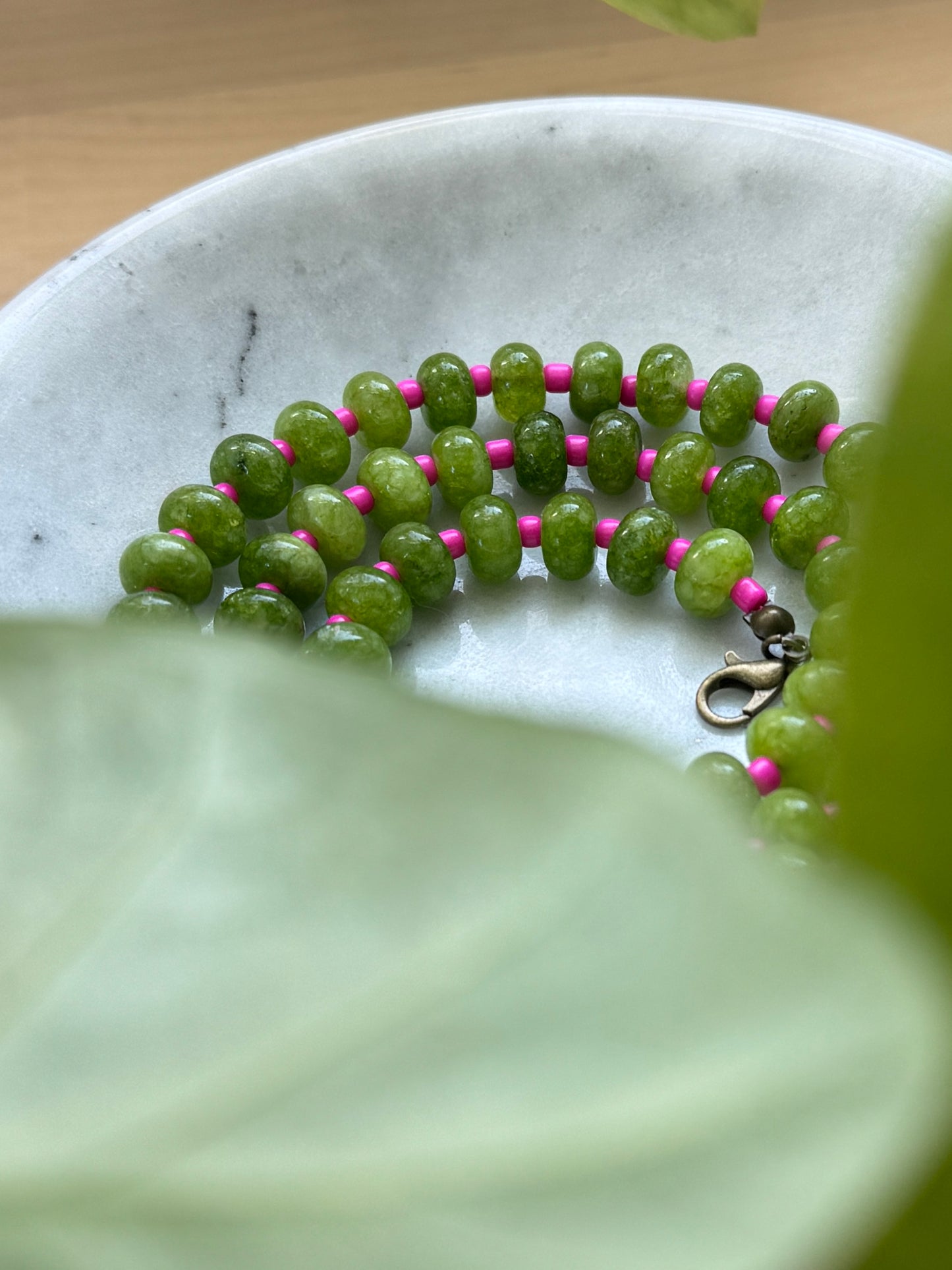 20" Ripe Watermelon Necklace