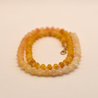 21" Apricot Honey Necklace