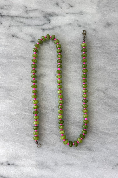 20" Ripe Watermelon Necklace