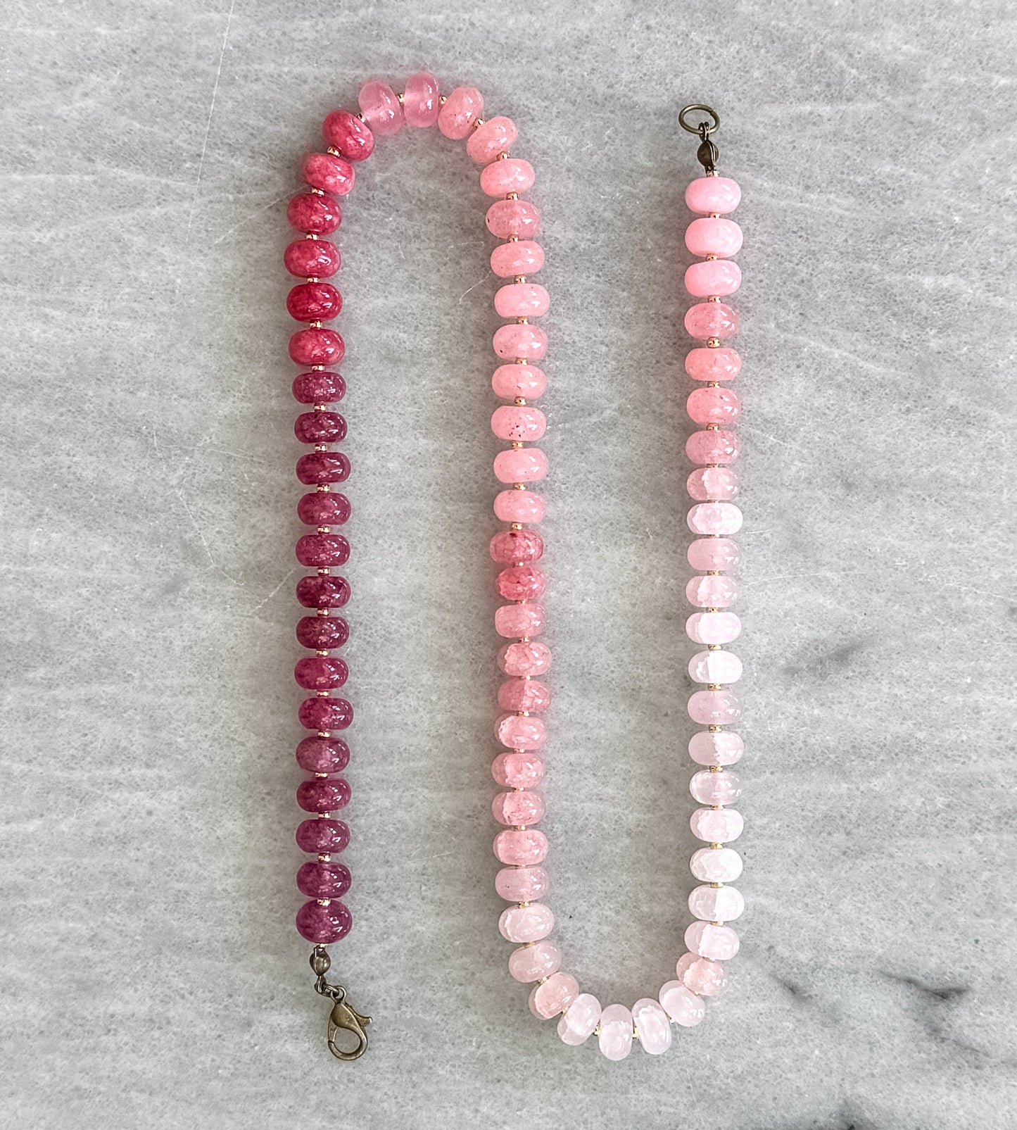 19" Strawberry Candy Necklace