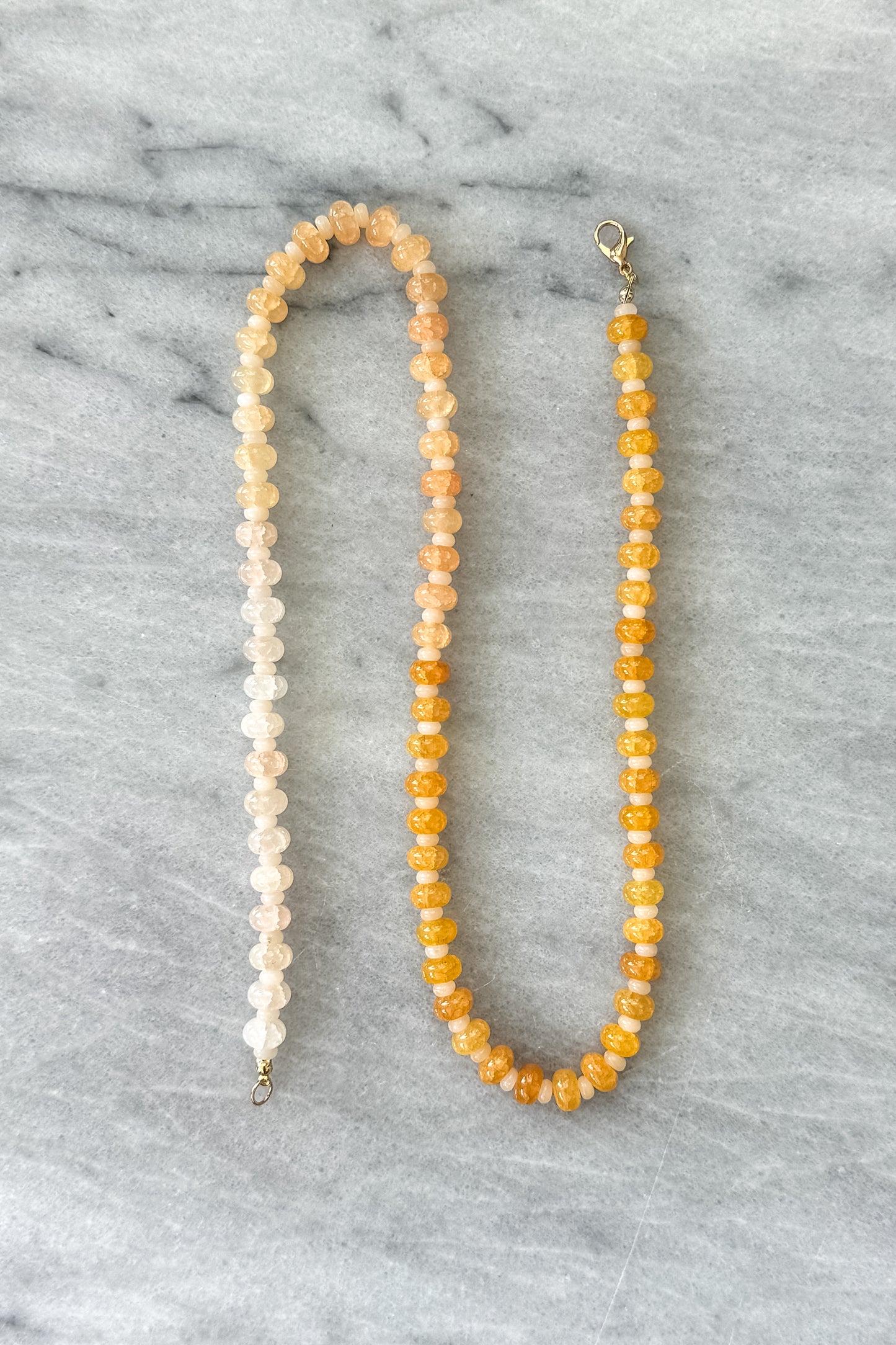 21" Apricot Honey Necklace