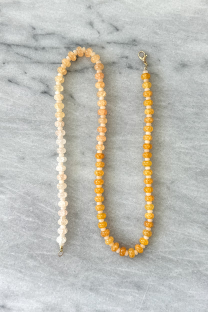 21" Apricot Honey Necklace