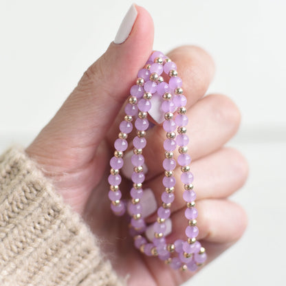 28" Lavender Necklace