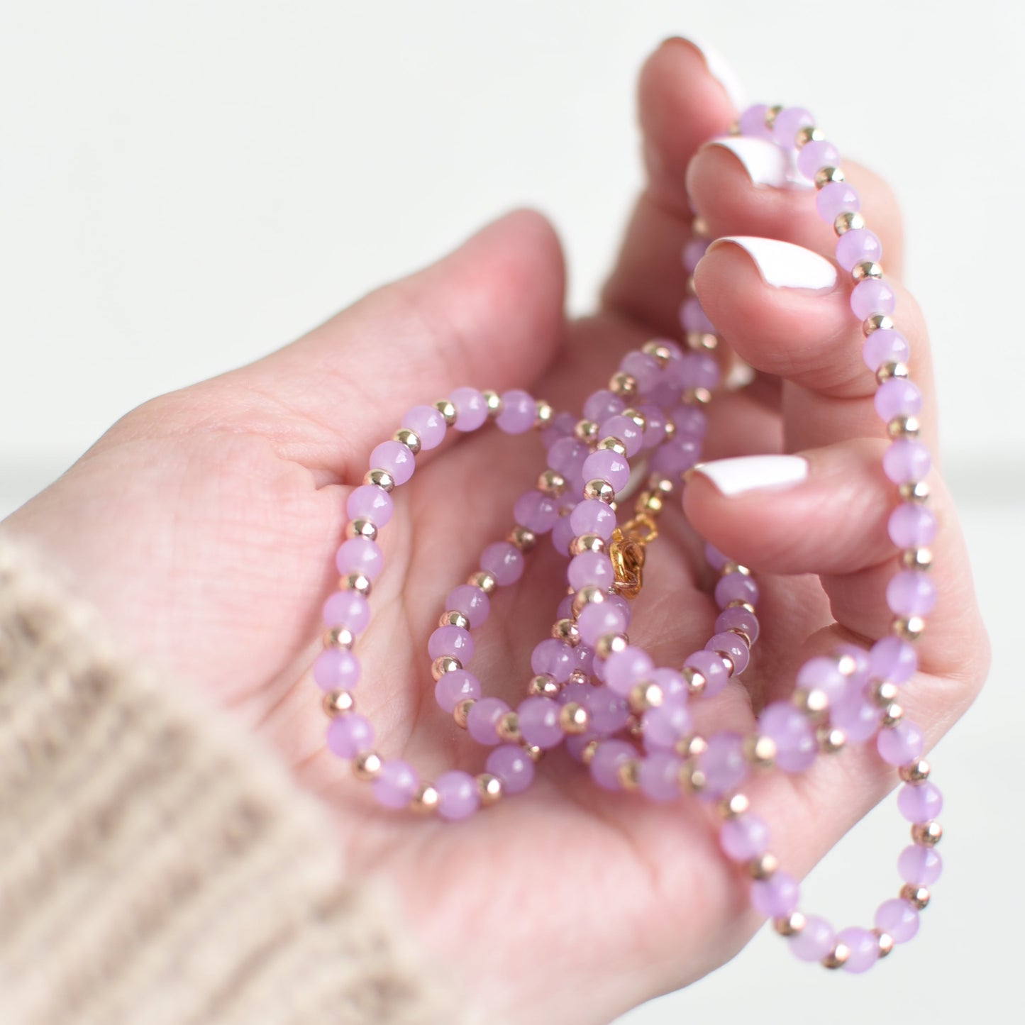 28" Lavender Necklace