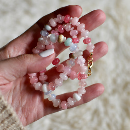 19.5" Cotton Candy Necklace