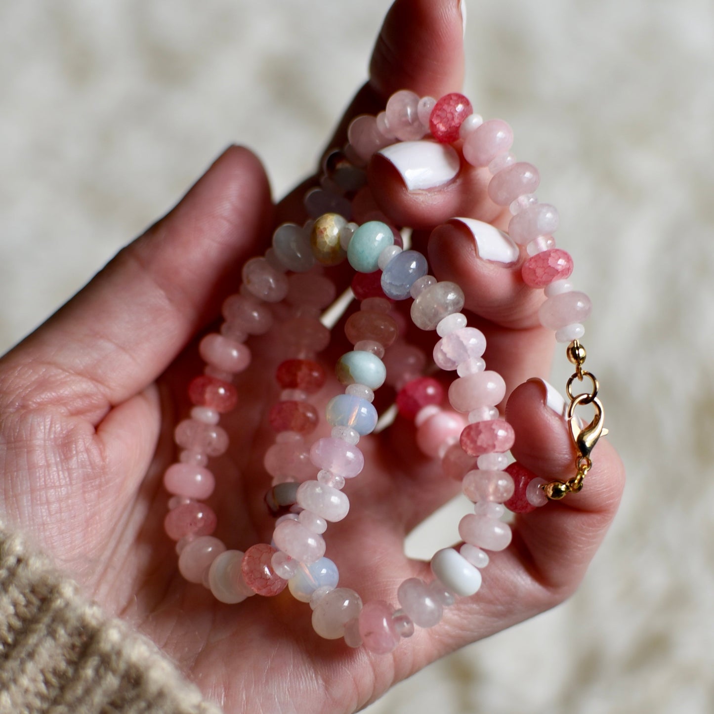 19.5" Cotton Candy Necklace