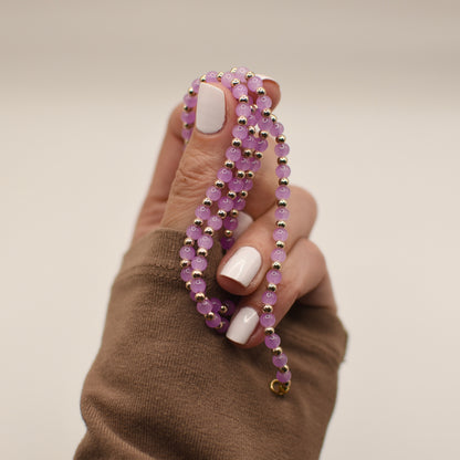 28" Lavender Necklace