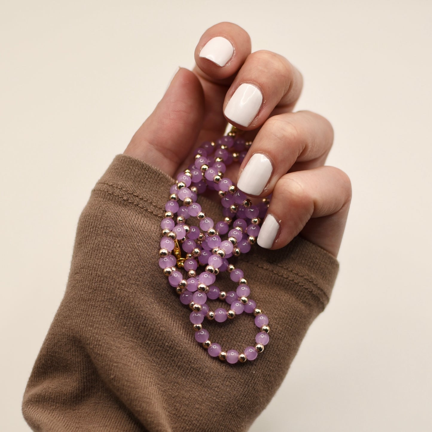 28" Lavender Necklace