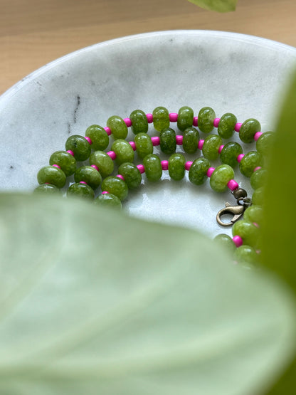 20" Ripe Watermelon Necklace
